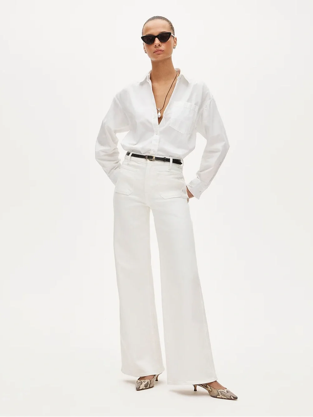 J Crew Sailor denim trouser